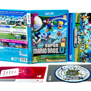 New Super Mario Bros U (Wii U) *COMPLETE WITH POSTER*