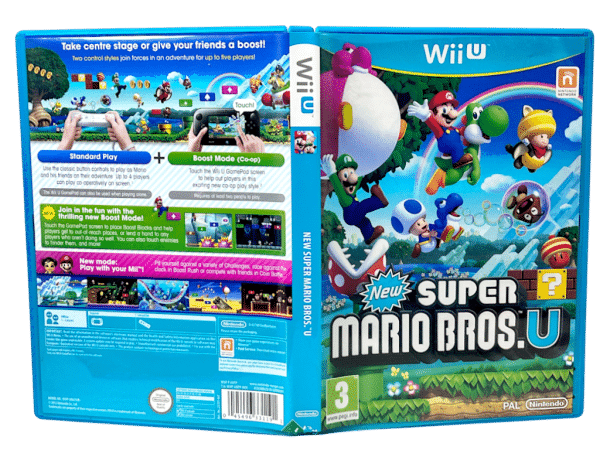New Super Mario Bros U (Wii U) *COMPLETE WITH POSTER* - Image 3