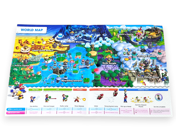 New Super Mario Bros U (Wii U) *COMPLETE WITH POSTER* - Image 6