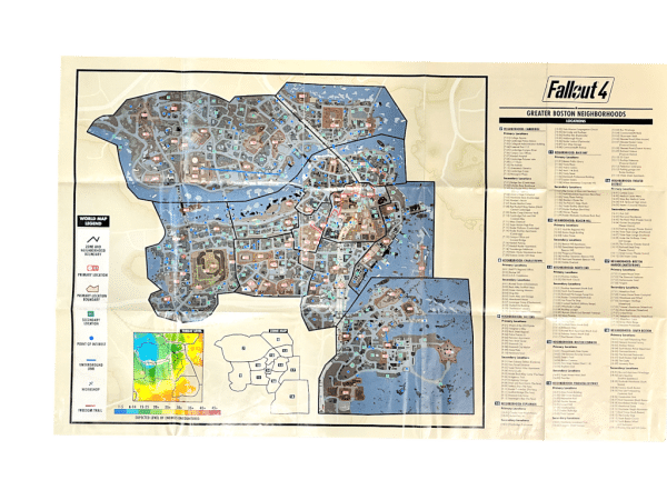 Fallout 4 - Vault Dweller’s Survival Guide (Collector’s Edition) + Poster / Map - Image 4