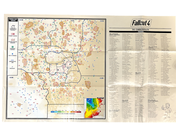 Fallout 4 - Vault Dweller’s Survival Guide (Collector’s Edition) + Poster / Map - Image 5