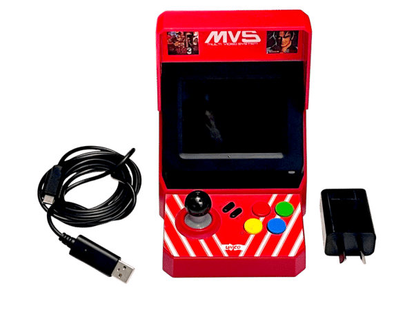Unico MVS Mini Arcade Game Console 3.5" LCD Screen & Built-In Control Pad - Image 3