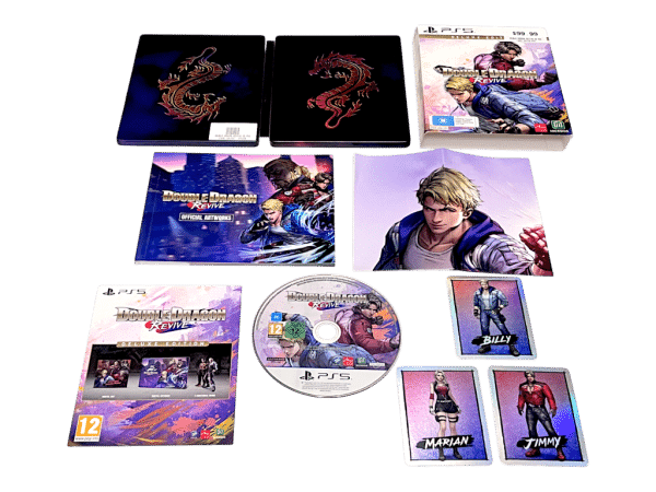 Double Dragon Revive - Deluxe Edition (PS5) *BOXED COLLECTORS EDITION* - Image 8