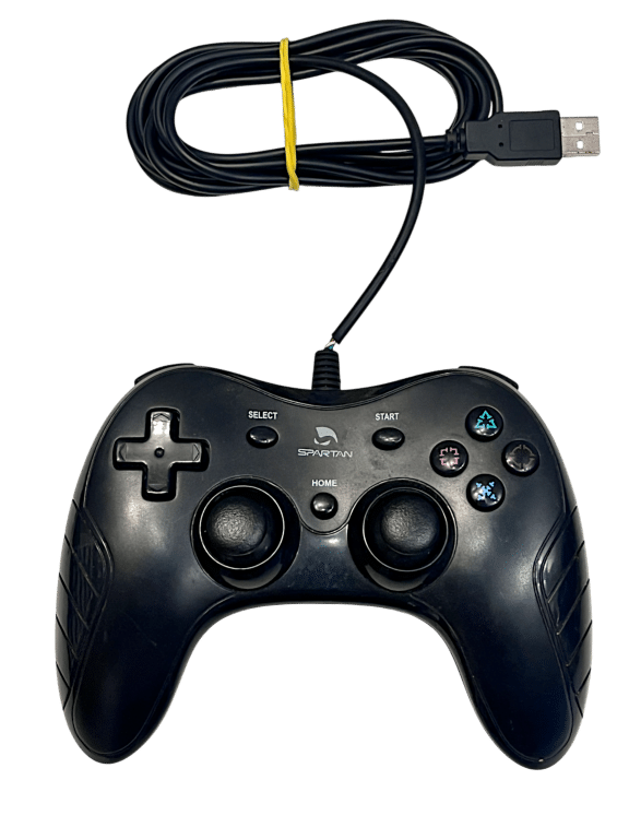 Spartan USB Wired Controller (Black) PC / PS3 controller