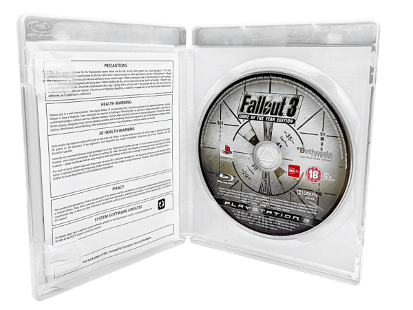 Fallout 3 GAME OF THE YEAR EDITION (PS3) *EXCELLENT - PROMO CARD, NO MANUAL* - Image 4