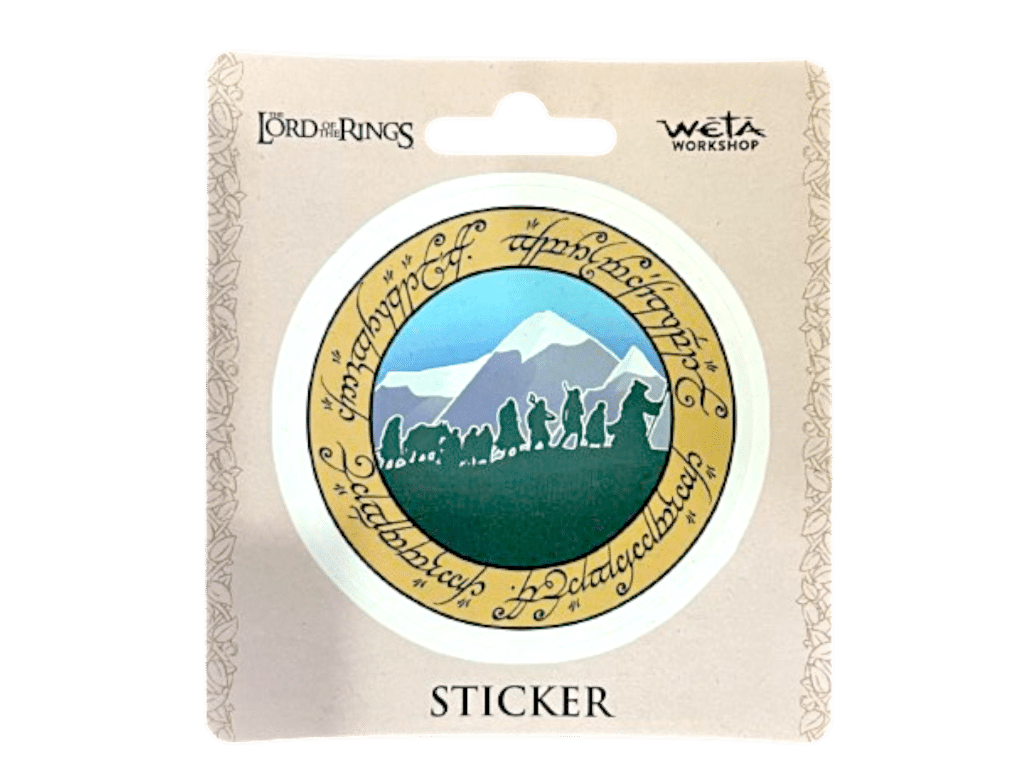 WETA Lord of the Rings Sticker - The Fellowship - Image 3