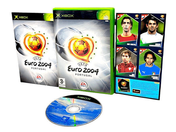 UEFA Euro 2004 Portugal (Xbox) *RARE 2004 UNPEELED STICKER SHEET* - Image 5