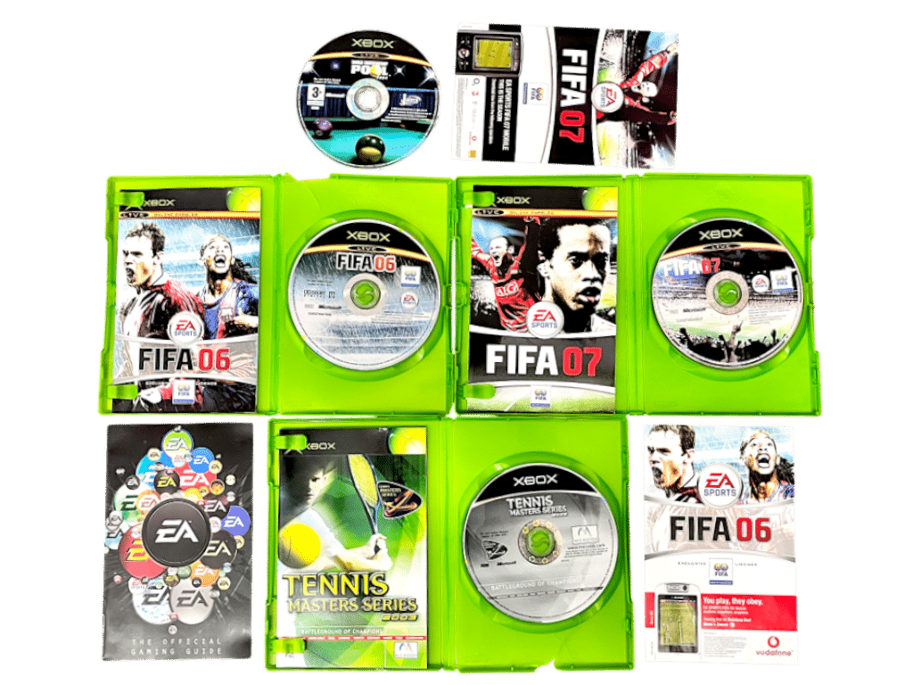 FIFA 06 / Fifa 07 / Tennis Masters 2003 / World Pool 2004 (Xbox) *BULK LOT* - Image 3