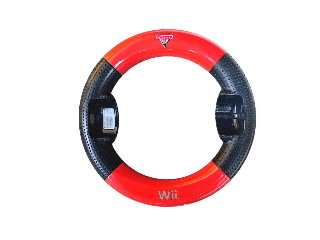 Nintendo Wii Racing Wheel (Disney Pixar CARS WHEEL)