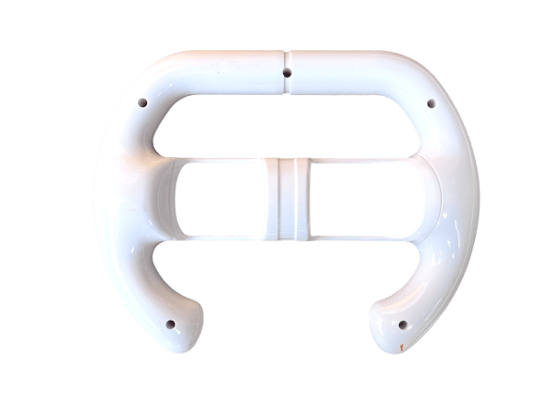 Nintendo Wii Steering Wheel Grip (White) - Image 2