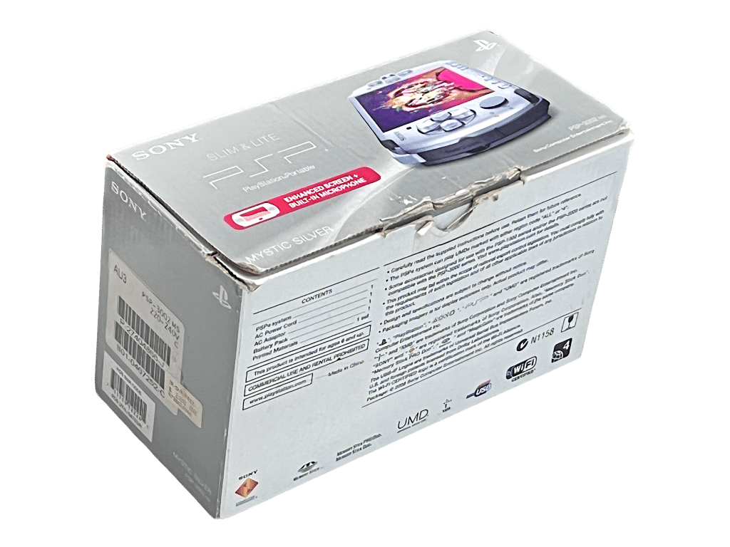 PSP Slim 3002 SILVER *BOXED* - Image 13