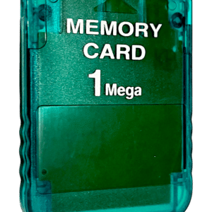 PS1 Memory Card (1 Mega - Green)