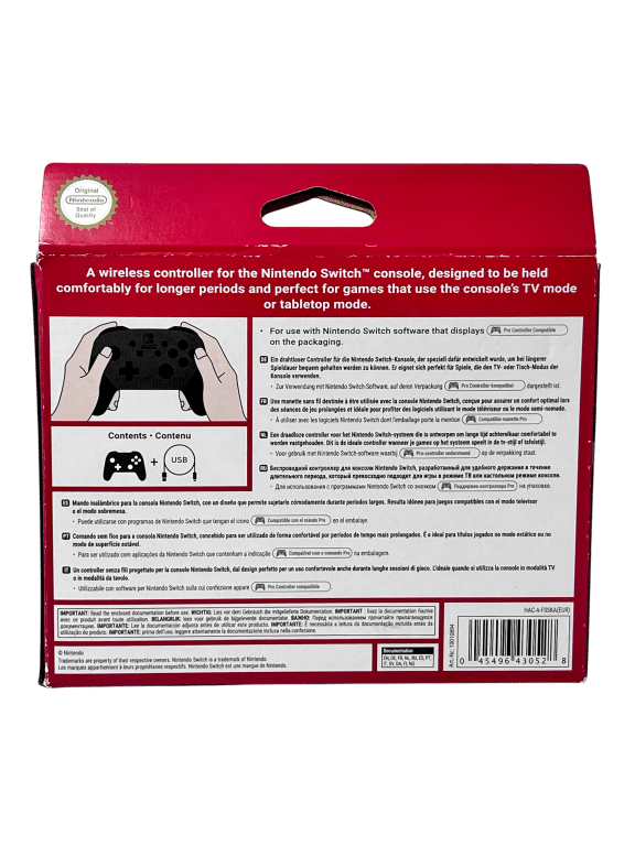 Nintendo Switch Pro Controller (Boxed) - Image 4