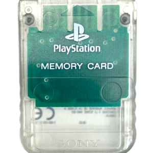 Official Sony PlayStation Memory Card Translucent