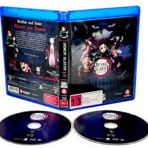 Demon Slayer: Kimetsu no Yaiba - Part 1 (Blu-ray, 2 Discs)