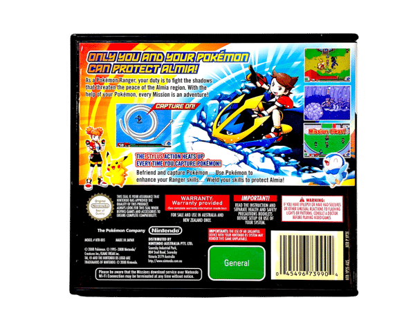 Pokemon Ranger: Shadows of Almia (DS) *EXCELLENT & COMPLETE* - Image 6