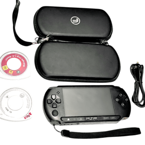 Sony PSP Street (Black) with Case + charger + Games!