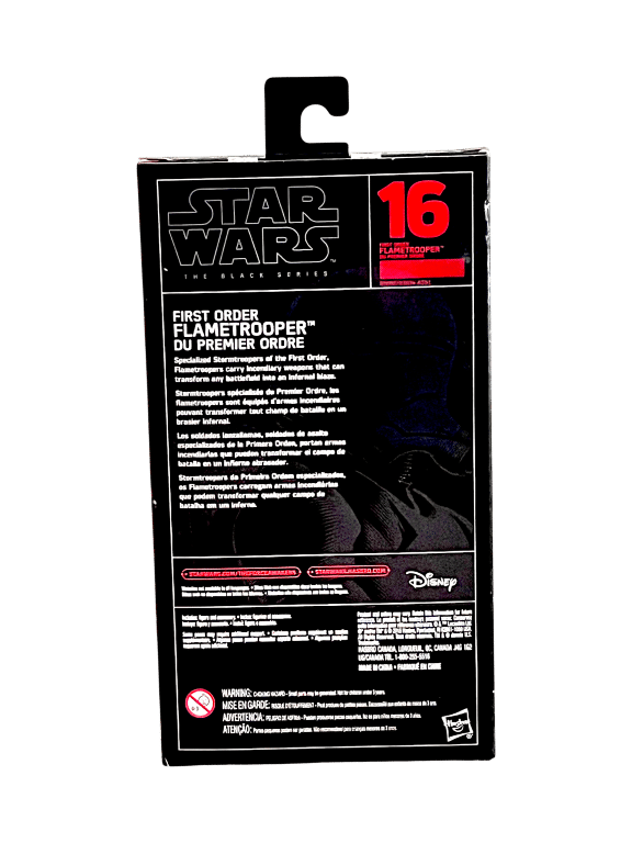 Star Wars: The Black Series - First Order Flametrooper (6-inch Figure) - Image 2