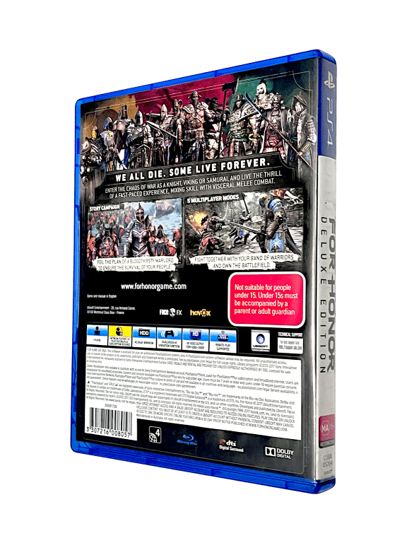 For Honor Deluxe Edition (PS4, Complete with Inserts) - Image 3