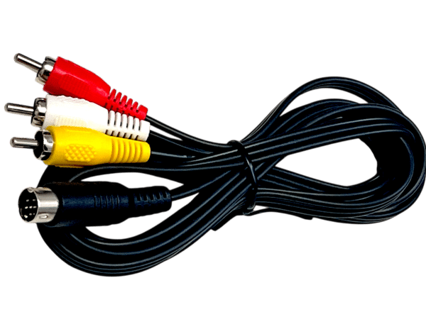 Sega Mega Drive AV Lead Composite RCA Cable - Image 2