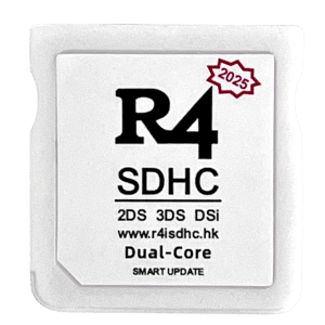 R4 SDHC Dual-Core (DS/3DS/DSi) White Edition