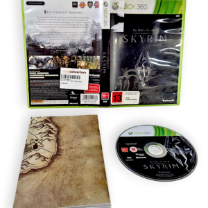 The Elder Scrolls V: Skyrim (Xbox 360) *INCLUDES MAP*