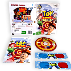 Toy Story Mania! (Wii) *INCLUDES 2 x 3D GLASSES!