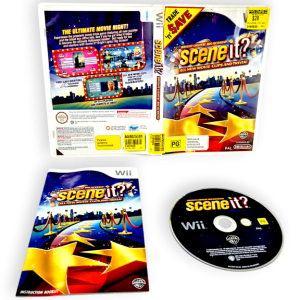 Scene It? Bright Lights! Big Screen! (Wii) *COMPLETE*