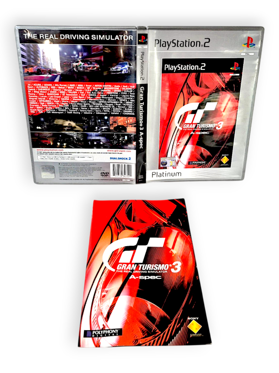 Gran Turismo 3: A‑Spec (PS2 - Platinum) NO DISC