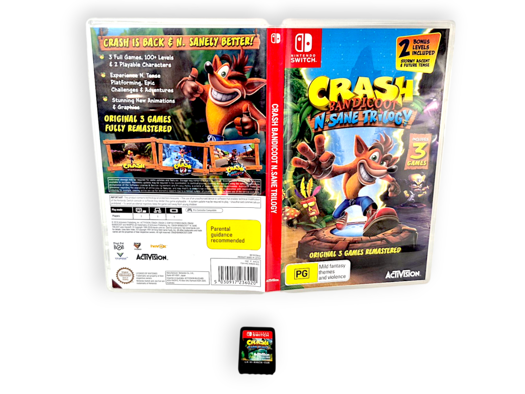 Crash Bandicoot N. Sane Trilogy (Nintendo Switch)