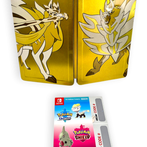 Pokemon Sword & Shield STEELBOOK + Dynamax Code Card