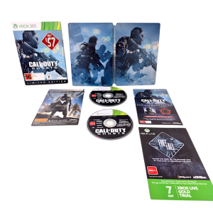 Call of Duty: Ghosts (Xbox 360) BOXED STEELBOOK ED.
