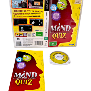 Mind Quiz: Exercise Your Brain (PSP) *COMPLETE*