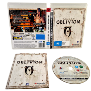 The Elder Scrolls IV: Oblivion (PS3) *EXCELLENT w/ MANUAL*