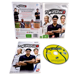 Top Spin 3 (Wii) *COMPLETE*