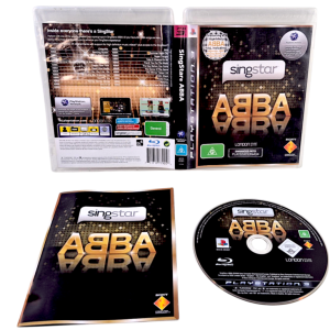 SingStar ABBA (PS3) *EXCELLENT & COMPLETE*