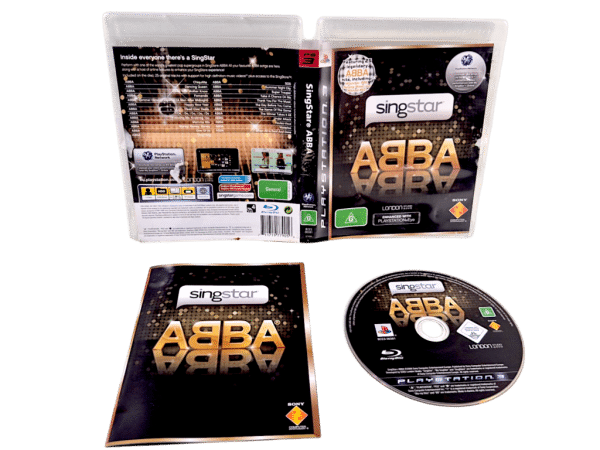SingStar ABBA (PS3) *EXCELLENT & COMPLETE* - Image 2