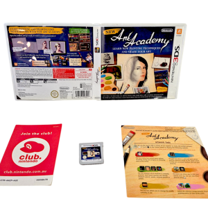 New Art Academy (3DS) *MINT COMPLETE*