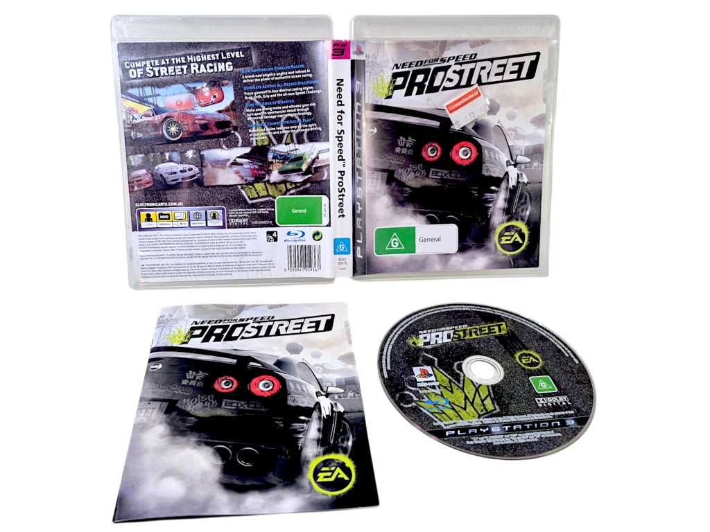 Need for Speed: ProStreet (PS3 OG PRINT) *EXCELLENT & COMPLETE*