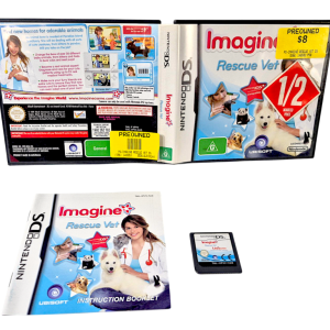 Imagine: Rescue Vet (Nintendo DS) *COMPLETE*