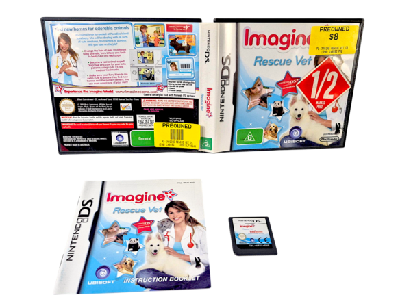 Imagine: Rescue Vet (Nintendo DS) *COMPLETE*
