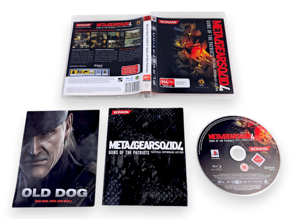 Metal Gear Solid 4: Guns of the Patriots (PS3) *EXCELLENT & COMPLETE* - Image 2