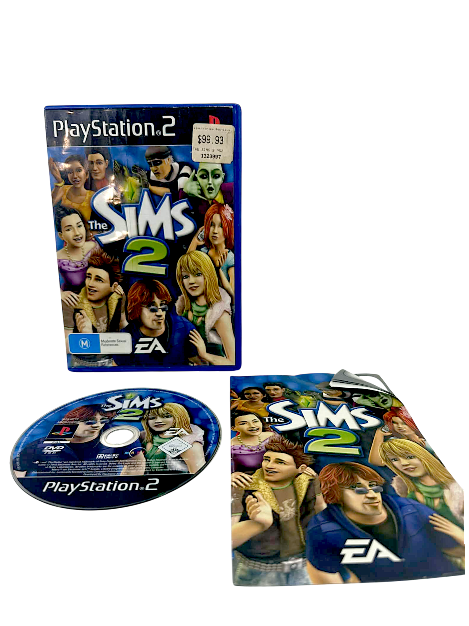 THE SIMS 2 (PS2 ORIGINAL PRINT) *EXCELLENT & COMPLETE*