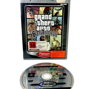 Grand Theft Auto: San Andreas (PS2) Platinum