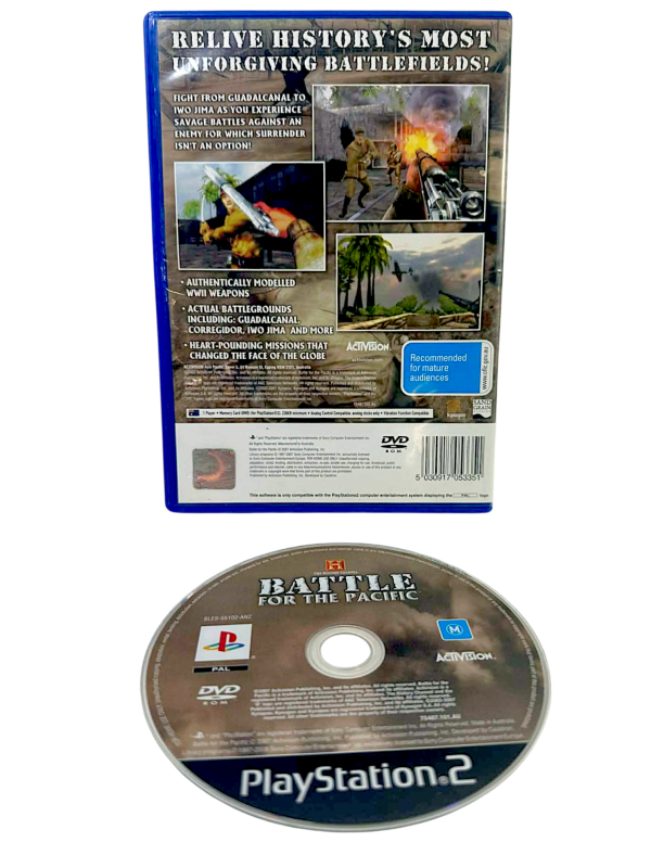 The History Channel: Battle for the Pacific (PS2) - Image 2