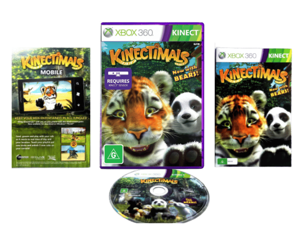 Kinectimals: Now With Bears! (Xbox 360) *TIDY & COMPLETE*