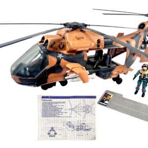 G.I. Joe 1986 TOMAHAWK + Lift Ticket (COMPLETE, EXCELLENT)