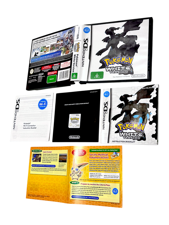 POKEMON White Version (DS) *EXCELLENT & COMPLETE* - Image 2