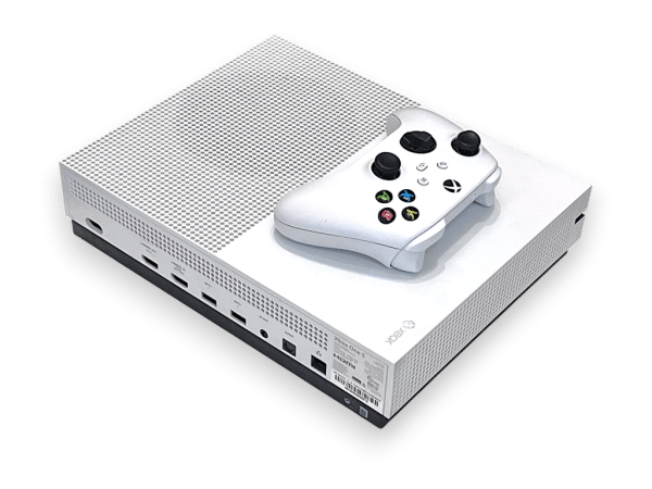 Xbox One S Console (White) + Series X/S Controller - Image 3