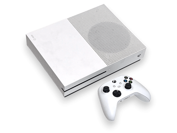 Xbox One S Console (White) + Series X/S Controller - Image 4